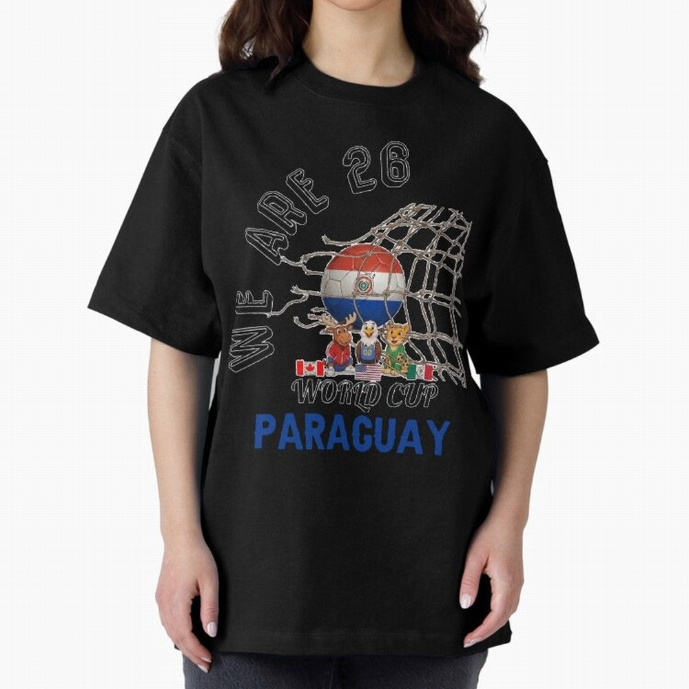 World cup 26 - Paraguay Classic T-Shirt Represent Fans Who Live for Match Day Hype around FIFA World Cup 2026 Group Stage, Messi, CR7 and Mbappe, Portugal, Spain and Germany, Champion Mindset, Group Stage Buzz, Knockout Tension and Passionate Fan