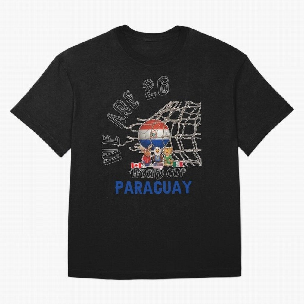World cup 26 - Paraguay Classic T-Shirt Represent Fans Who Live for Match Day Hype around FIFA World Cup 2026 Group Stage, Messi, CR7 and Mbappe, Portugal, Spain and Germany, Champion Mindset, Group Stage Buzz, Knockout Tension and Passionate Fan