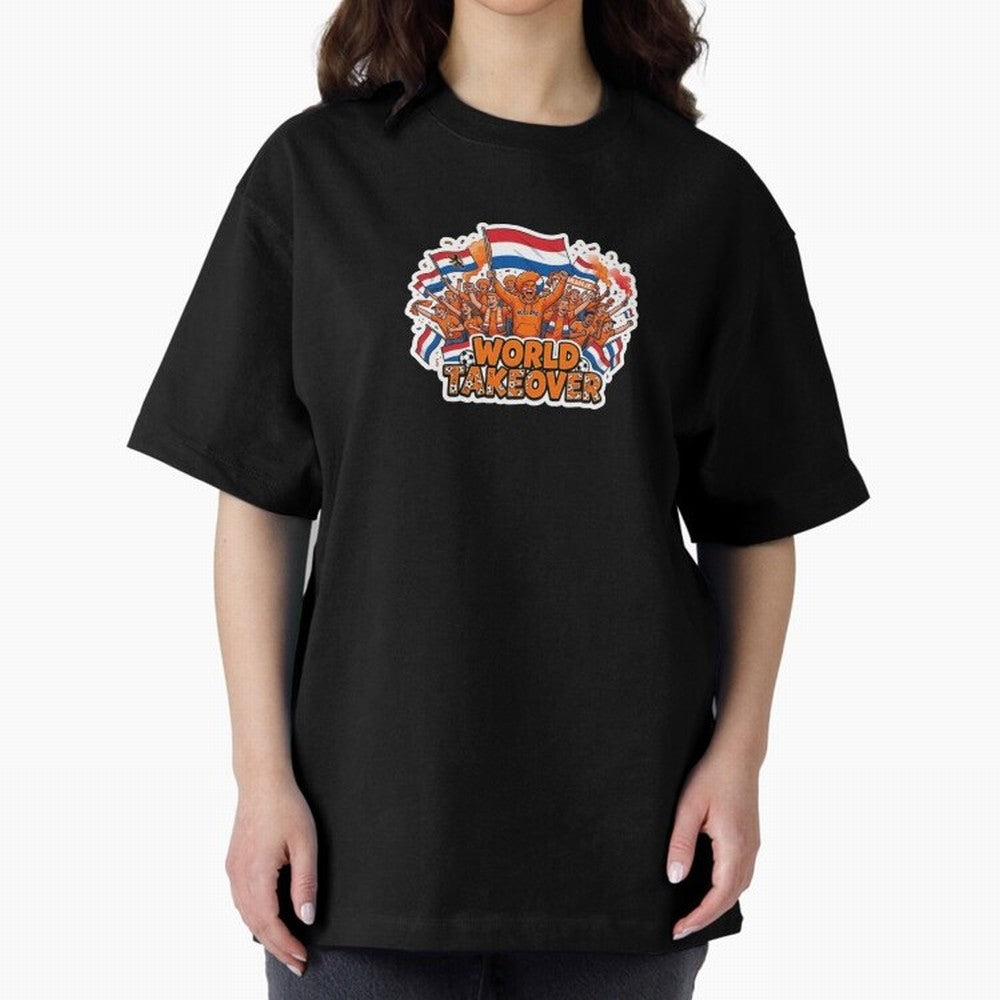 Netherlands Soccer Fans Orange Power Sticker 2026 Football Supporters Classic T-Shirt Carry the Dream of Match Day Hype around FIFA World Cup 2026 USA Canada Mexico, CR7, France and Portugal, Championship Spirit, Famous Goals, Roaring Crowds and
