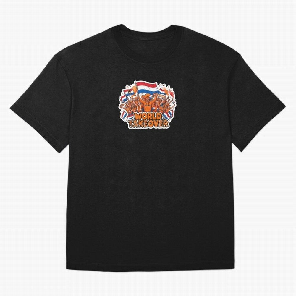 Netherlands Soccer Fans Orange Power Sticker 2026 Football Supporters Classic T-Shirt Carry the Dream of Match Day Hype around FIFA World Cup 2026 USA Canada Mexico, CR7, France and Portugal, Championship Spirit, Famous Goals, Roaring Crowds and