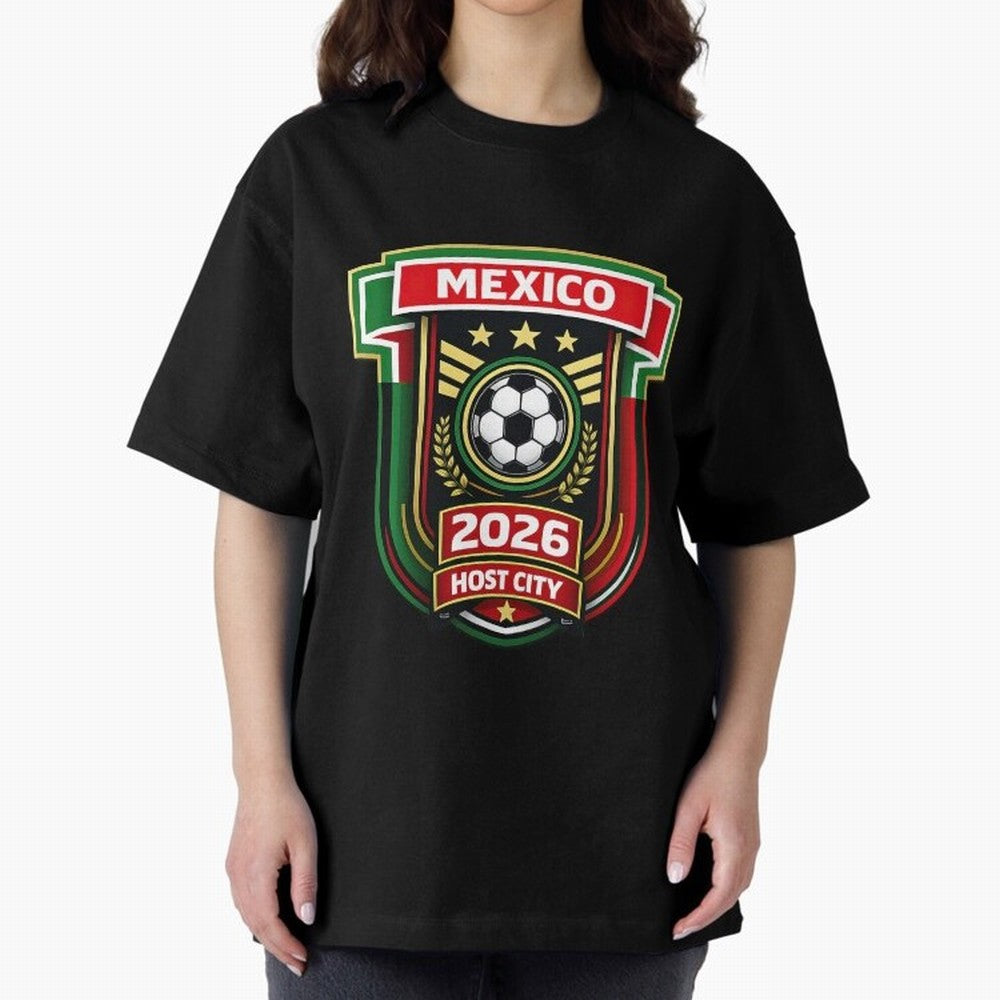 Mexico 2026 World Cup Host City Logo Classic T-Shirt Celebrate Unforgettable Nights in Match Day Hype around FIFA World Cup 2026 USA Canada Mexico, Cristiano Ronaldo, Haaland and CR7, France, Football Festival Excitement, Trophy Ambitions, Country