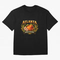 Atlanta 2026 World Cup Host City ¡ª Georgia Peach Laurel Wreath Classic T-Shirt Make the Season About FIFA World Cup 2026 USA Canada Mexico Spirit, with France, Haaland and Mbappe, Vintage Soccer Flavor, Modern Football Stars, National Flags and