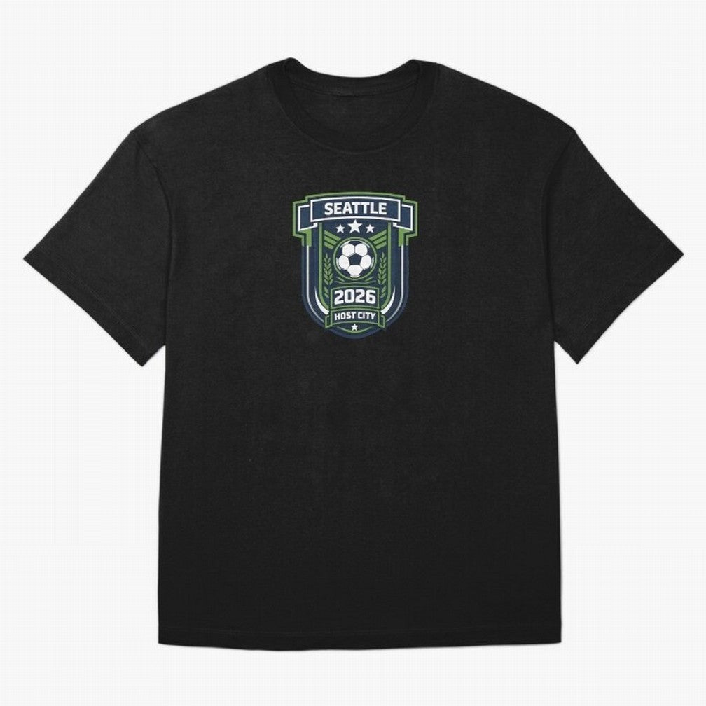 Seattle Host City World Cup 2026 Classic T-Shirt Celebrate the Next Chapter of FIFA World Cup 2026 Group Stage Connected to Messi, CR7 and Mbappe, Spain and Netherlands Energy, Worldwide Fan Energy, Dramatic Goals, Stadium Lights and Championship