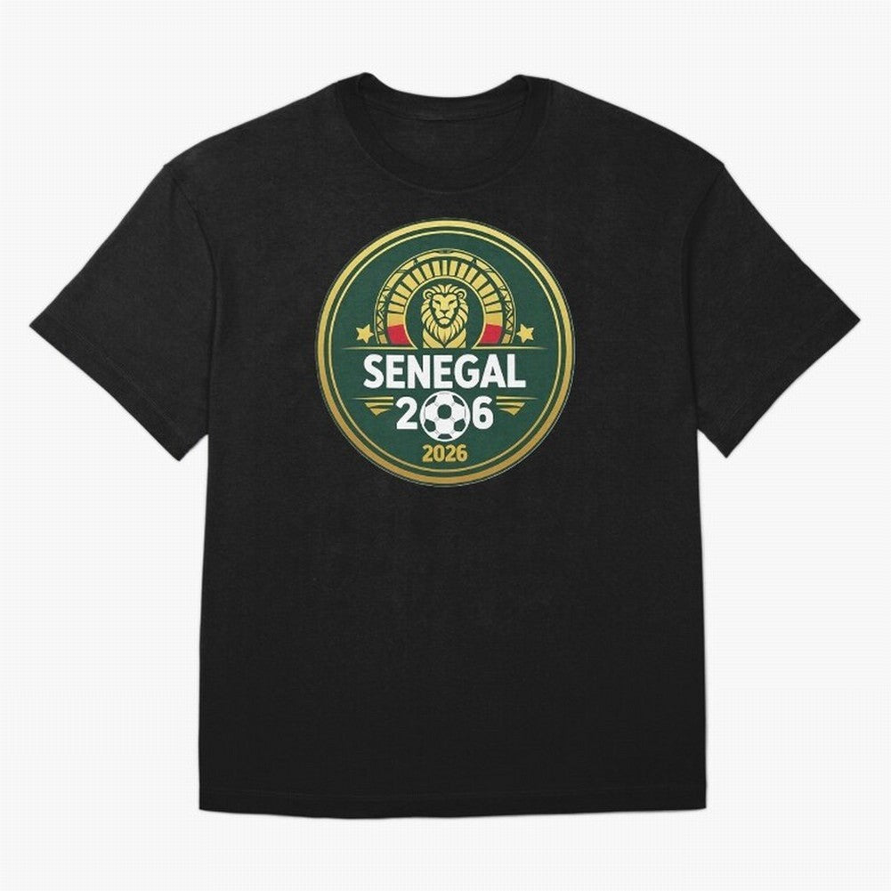 Senegal WC 2026 Classic T-Shirt Feel the Roar of FIFA World Cup 2026 Group Stage Driven by Messi, CR7 and Mbappe, Portugal, Spain and Germany Energy, Vintage Soccer Flavor, Modern Football Stars, National Flags and Final Night Emotion; Made for Die