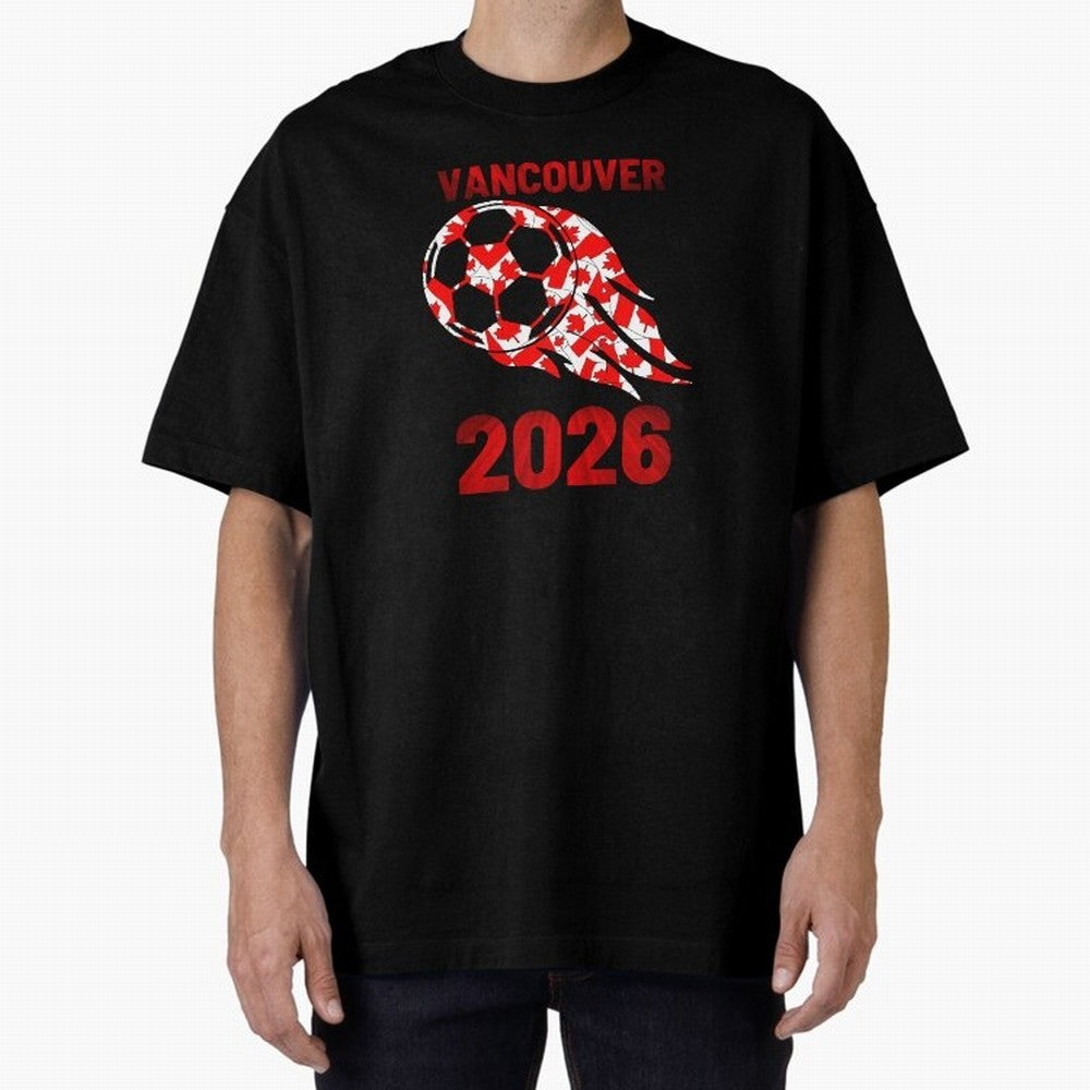 Vancouver Canada 2026 World Cup Soccer #8 Classic T-Shirt Celebrate Every Goal in FIFA World Cup 2026 Group Stage Made for Messi, CR7 and Mbappe, Portugal, Spain and Germany Energy, Tournament Hype, Historic Matchups, Family Viewing Parties and