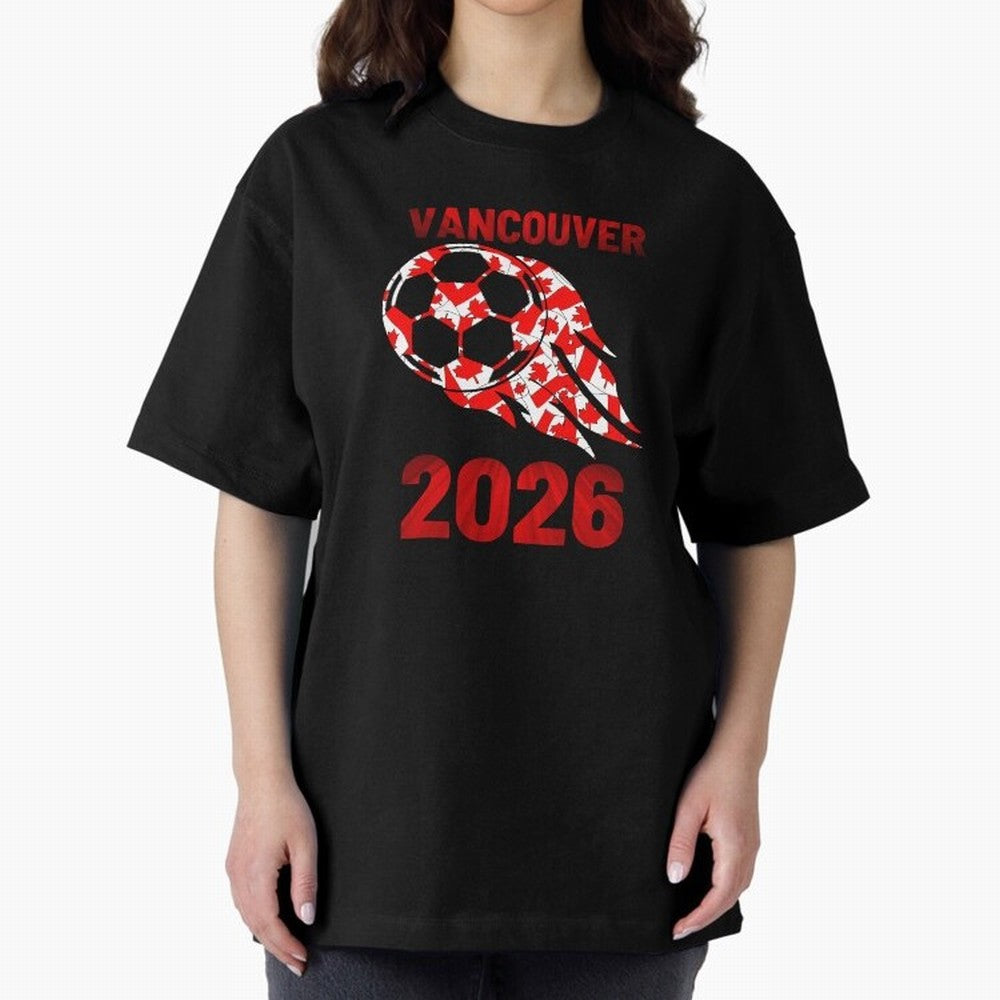Vancouver Canada 2026 World Cup Soccer #8 Classic T-Shirt Celebrate Every Goal in FIFA World Cup 2026 Group Stage Made for Messi, CR7 and Mbappe, Portugal, Spain and Germany Energy, Tournament Hype, Historic Matchups, Family Viewing Parties and
