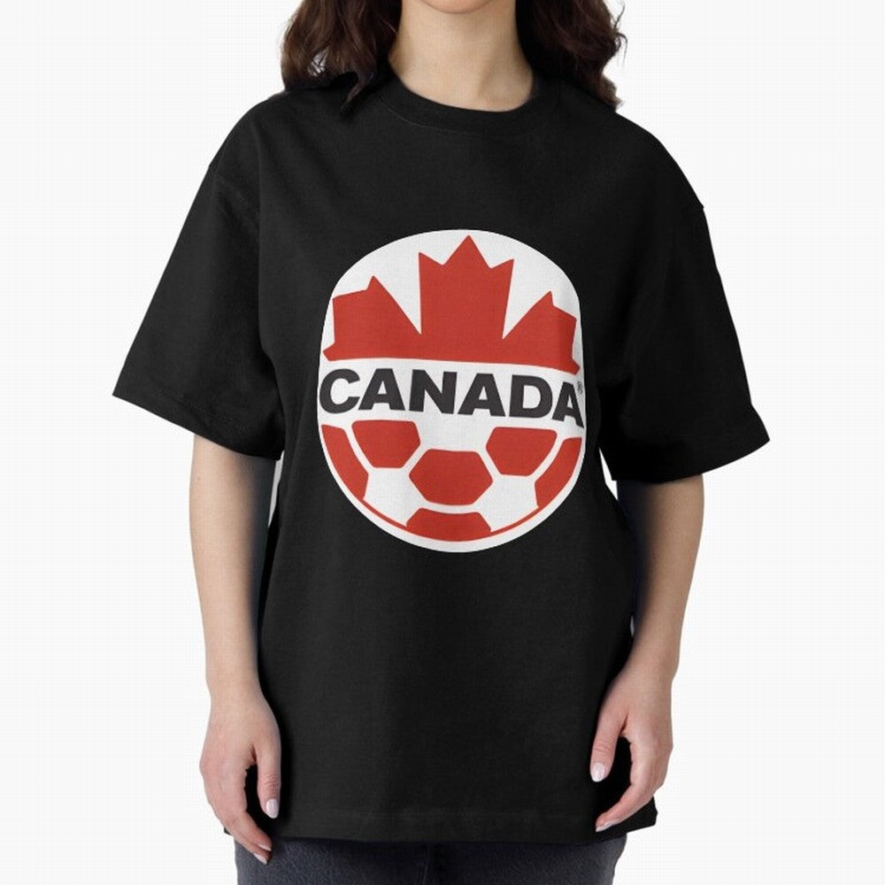 Canada Soccer 2026: Official Fan Pattern Classic T-Shirt Represent FIFA World Cup 2026 Group Stage for Fans of Messi, CR7 and Mbappe and Spain, Bringing Tournament Hype, Historic Matchups, Family Viewing Parties and Global Sports Pride; Ideal for