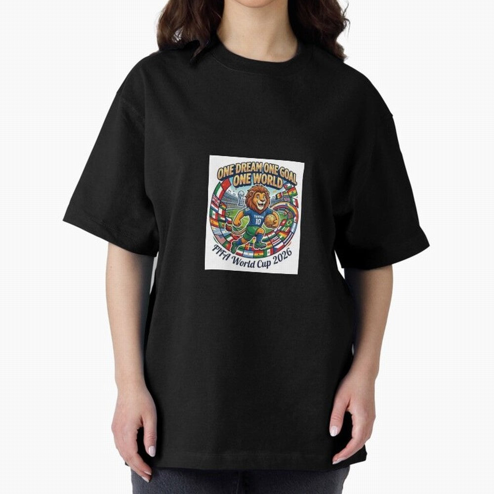 Celebrate the spirit of the world's greatest game with this vibrant mascot design! Featuring an energetic lion (Tamima) Classic T-Shirt Honor the Football Icons of Global Football Passion for FIFA World Cup 2026 USA Canada Mexico, Connected to