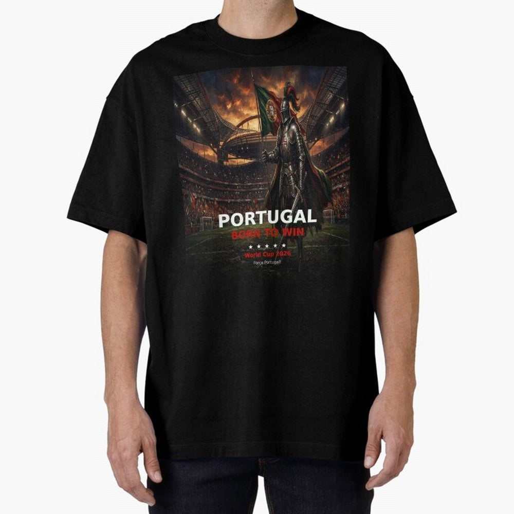 Portugal Born to Win - World Cup 2026 Soccer Fan Tee Classic T-Shirt Bring World Football Passion into FIFA World Cup 2026 USA Canada Mexico Driven by Mbappe, England, France and Netherlands Energy, Sports Nostalgia, International Competition,