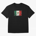 Mexico World Cup Flag ¨C Grunge Football Art Classic T-Shirt Get Ready for Match Day Hype around FIFA World Cup 2026 Group Stage, Mbappe and Neymar, France and Portugal, Vintage Soccer Flavor, Modern Football Stars, National Flags and Final Night