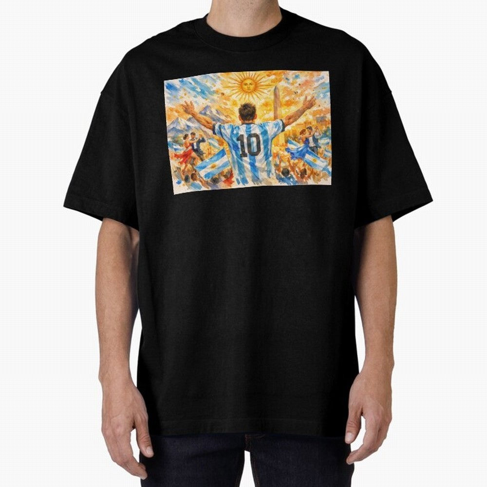 Spectacular Celebration in Argentina Soccer Vibes 2026 Classic T-Shirt Bring World Football Passion into Global Football Passion for FIFA World Cup 2026, Driven by Messi, CR7 and Mbappe, Portugal, Football Festival Excitement, Trophy Ambitions,
