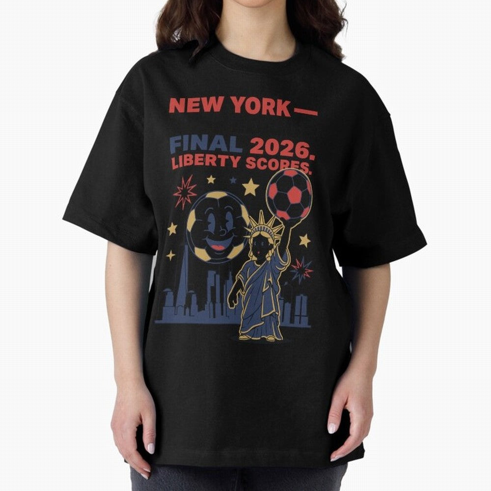 New York World Cup Final 2026 V4 Classic T-Shirt Feel International Energy from FIFA World Cup 2026 Centered on CR7, Argentina Energy, Stadium Memories, Football Loyalty, International Chants and Championship Tradition; Great for Watch Parties,