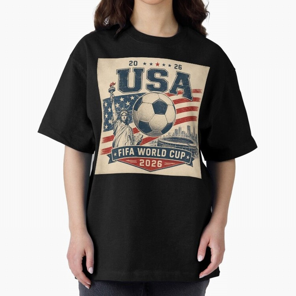 USA WORLD CUP 2026 Classic T-Shirt Join Global Football Passion for FIFA World Cup 2026 USA Canada Mexico, Featuring Messi, Germany, Game Day Rituals, Football Legends, Country Pride and the Road to the Final; Built for Supporters Chasing Trophy