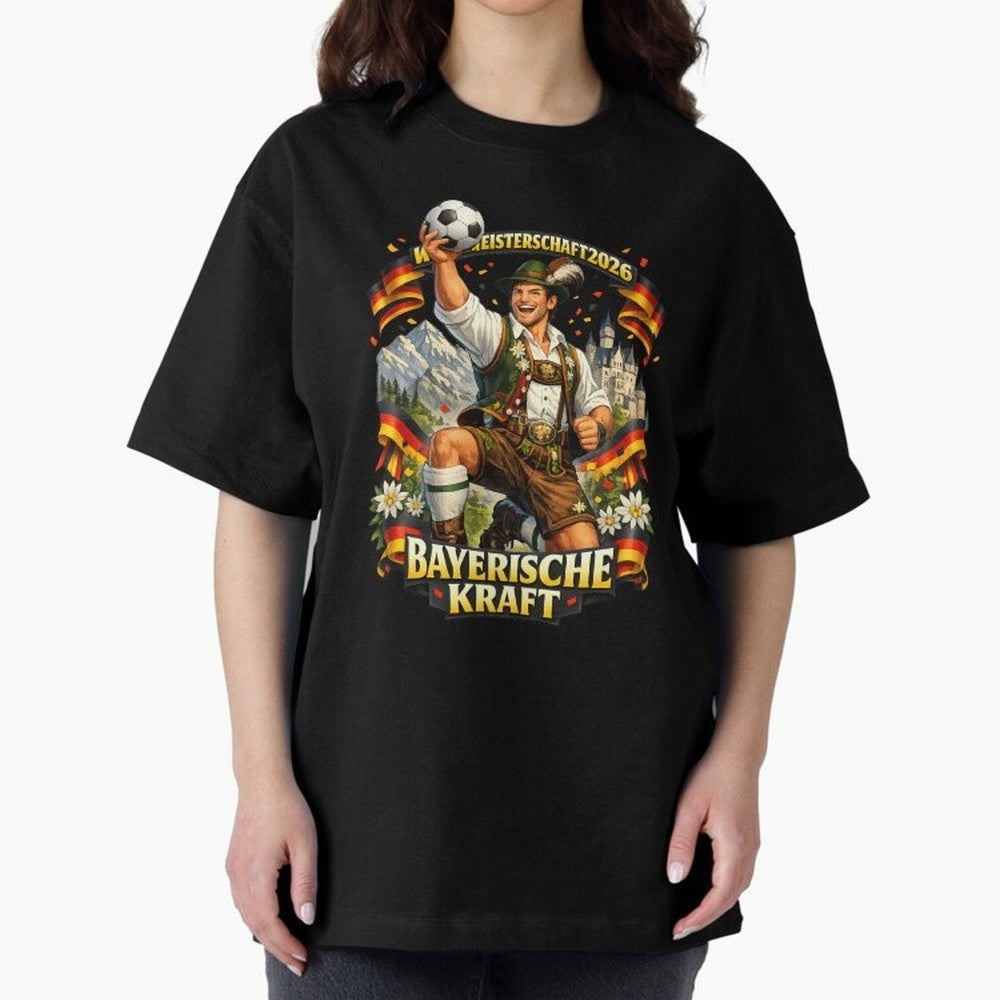 Bayerische Kraft World Cup 2026 Germany Fan Classic T-Shirt Bring Supporter Culture to FIFA World Cup 2026 Spirit, Celebrating England, France and Netherlands, Mbappe and Neymar, Match Day Excitement, Supporter Culture, Golden Goals and Global