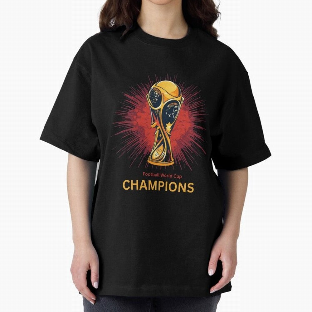 Football World Cup Champions Trophy - Vintage Soccer Victory Classic T-Shirt Support Your Favorite Stars during Global Football Passion for FIFA World Cup 2026 Group Stage, Connected to Cristiano Ronaldo, France, Retro Football Energy, Iconic