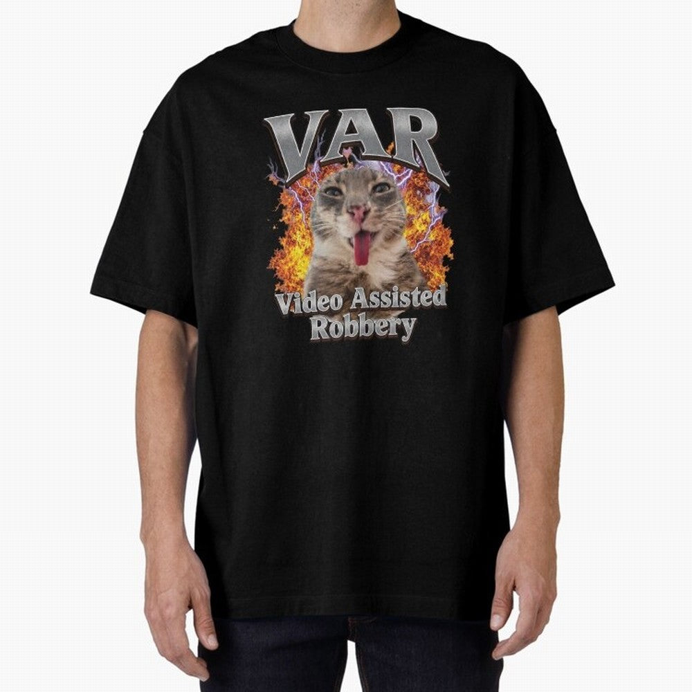 VAR Video Assisted Robbery Funny World Cup 2026 Meme Soccer Fan Football Humor Classic T-Shirt Represent the Passion of FIFA World Cup 2026 USA Canada Mexico for Fans of Mbappe and Neymar and Argentina, France and Brazil, Bringing Vintage Soccer