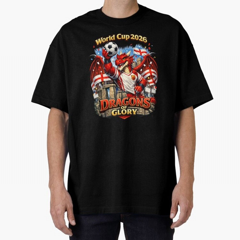 World Cup 2026 Dragons of Glory Classic T-Shirt Wear the Spirit of Global Football Passion for FIFA World Cup 2026 Group Stage, Made for Messi, Germany, Tournament Hype, Historic Matchups, Family Viewing Parties and Global Sports Pride; Great for