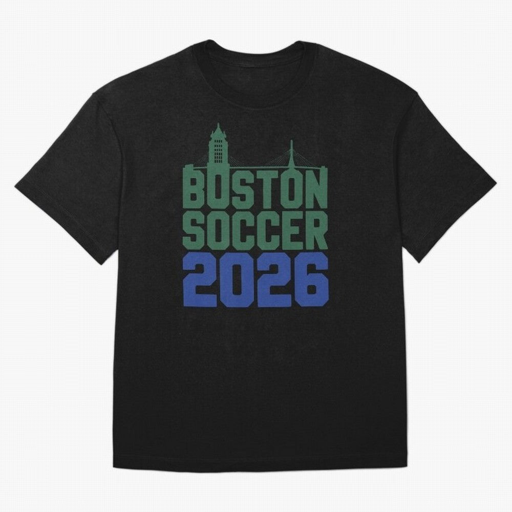 Boston Soccer 2026 Massachusetts Football Fan Classic T-Shirt Celebrate the Road through FIFA World Cup 2026 Celebrating Messi, Argentina and Brazil Energy, Stadium Chants, National Pride, Trophy Dreams and Unforgettable Football Memories; Made for