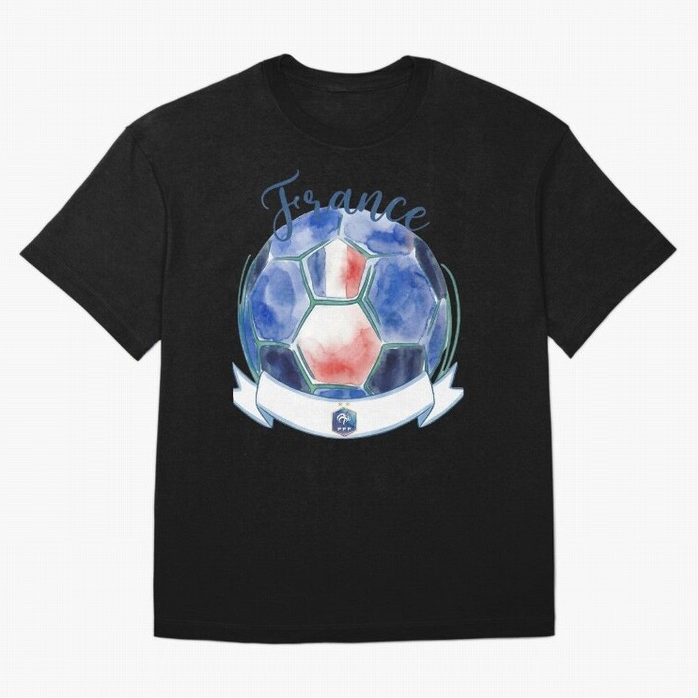 France World Cup Football Supporters Graphic Classic T-Shirt Create FIFA World Cup 2026 Centered on Messi, CR7 and Mbappe, Portugal Energy, Football Festival Excitement, Trophy Ambitions, Country Rivalries and Star Player Buzz; Created for Match