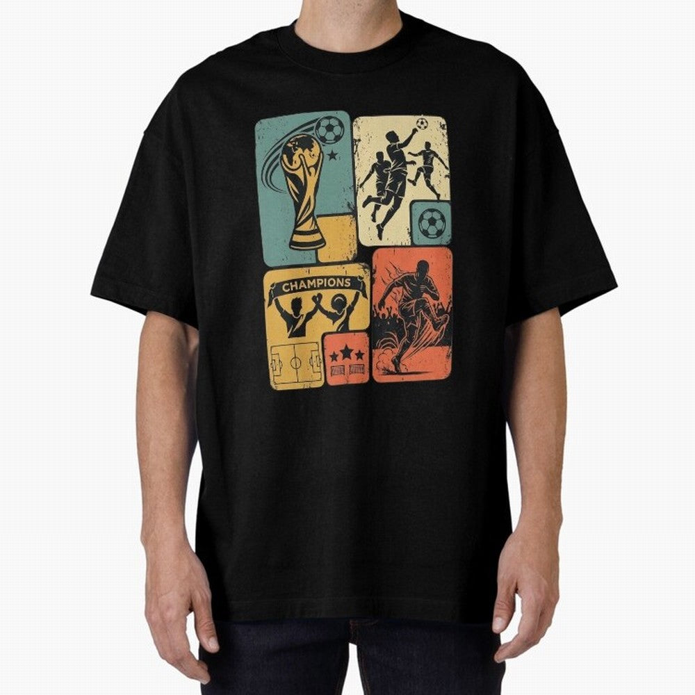 Retro World Cup 2026 Soccer Champion - Vintage Aesthetic Classic Football Shirt Design for Fans and Gift Classic T-Shirt Represent Fans Who Live for Global Football Passion for FIFA World Cup 2026, Capturing CR7, Germany, Football History, Final
