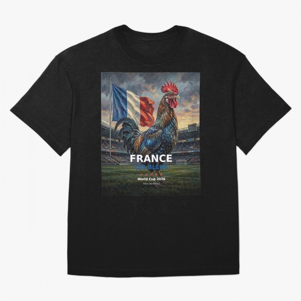France Les Bleus - World Cup 2026 Soccer Fan Tee Classic T-Shirt Relive FIFA World Cup 2026 for Fans of Cristiano Ronaldo, Haaland and CR7 and Argentina, Bringing Game Day Rituals, Football Legends, Country Pride and the Road to the Final; Perfect