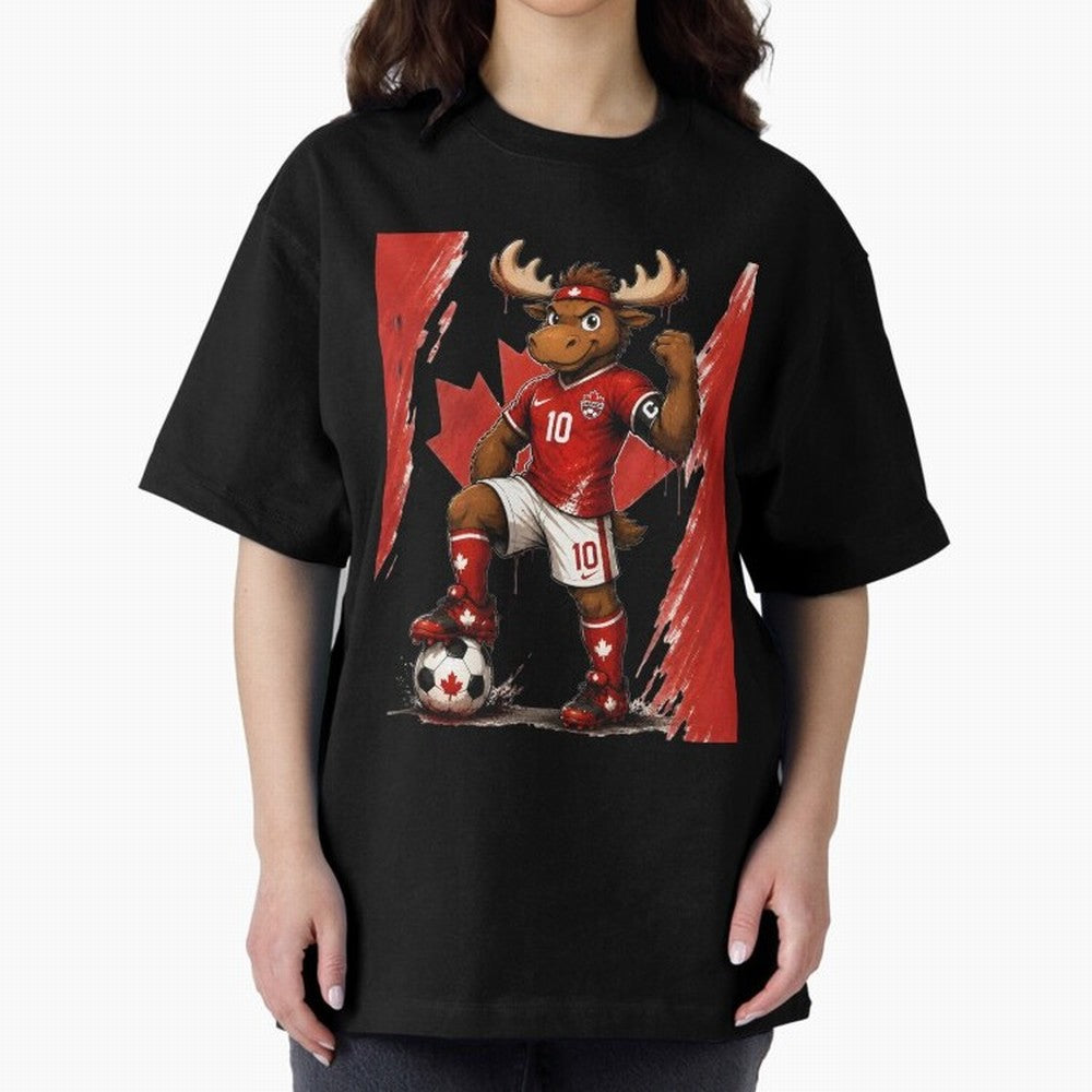 Canada World Cup Classic T-Shirt Carry the Dream of FIFA World Cup 2026 Group Stage Spirit, Driven by Argentina and Brazil, Messi and Cristiano Ronaldo, Football History, Final Match Energy, Crowd Noise and Once in a Lifetime Moments; Ideal for
