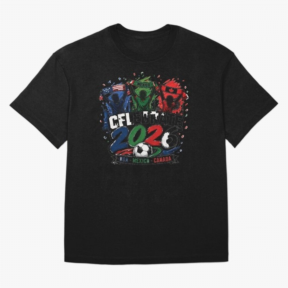 Celebrate 2026 USA Mexico Canada Soccer Fans Classic T-Shirt Show Your Tournament Heart for FIFA World Cup 2026 USA Canada Mexico for Fans of Messi and Spain, Bringing Football Passion, Legendary Performances, Festival Vibes and Supporter