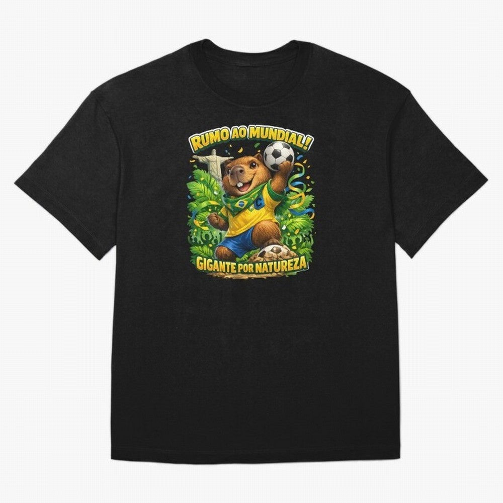 Brazil World Cup 2026 Capybara Fan Shirt Classic T-Shirt Join Supporters Worldwide for the FIFA World Cup 2026 Group Stage Journey through CR7 Highlights, Portugal Pride, Football Passion, Legendary Performances, Festival Vibes and Supporter
