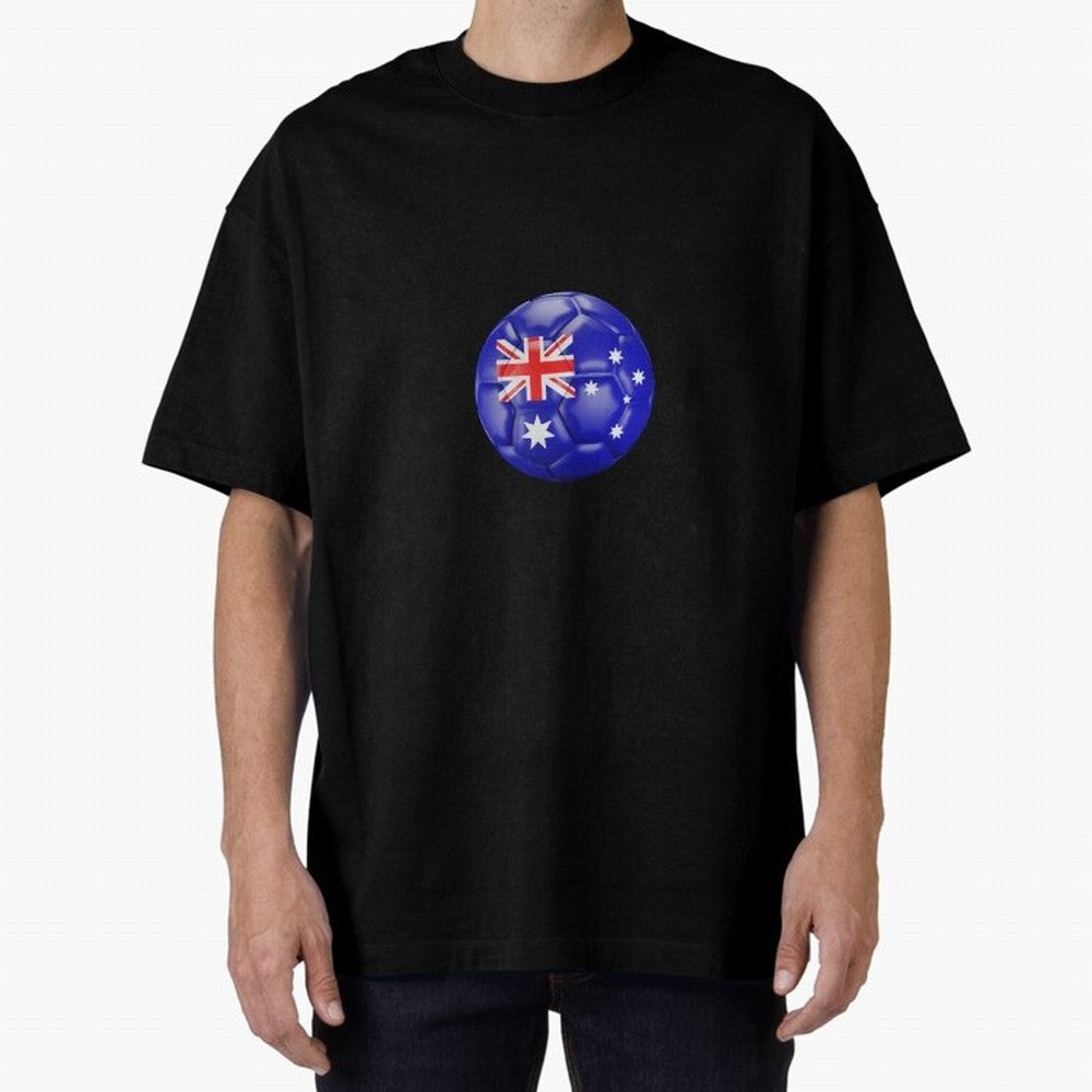 Australia Ball Classic T-Shirt Wear the Spirit of Match Day Hype around FIFA World Cup 2026 USA Canada Mexico, Haaland, Argentina and Brazil, Sports Nostalgia, International Competition, Famous Players and Unforgettable Victories; Built for