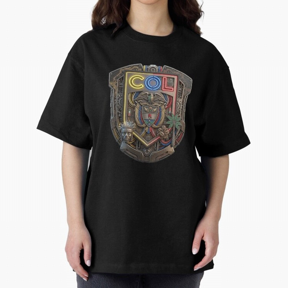 Feel the passion of Colombia with this dynamic Shield and soccer player design Classic T-Shirt Make Every Kick Count in the FIFA World Cup 2026 Group Stage Journey through Messi and Cristiano Ronaldo Highlights, Portugal, Spain and Germany Pride,