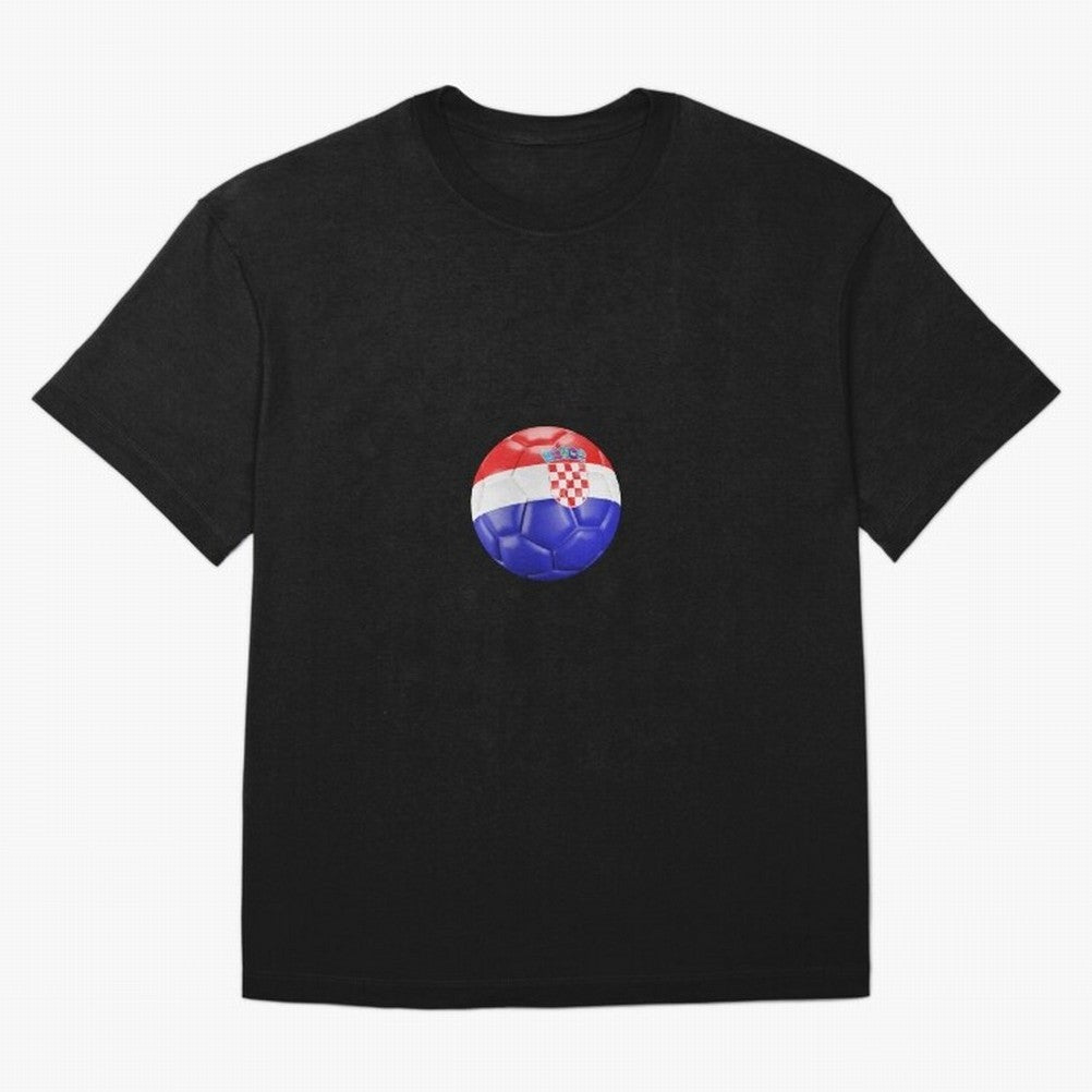 Croatia Ball Classic T-Shirt Relive Legendary Nights from FIFA World Cup 2026 Group Stage Celebrating CR7 and Messi, England and Germany Energy, Sports Nostalgia, International Competition, Famous Players and Unforgettable Victories; Ideal for