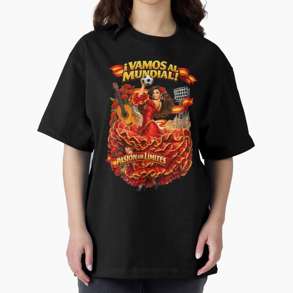 Spanish Flamenco Football Fan Shirt ¨C Unique World Cup 2026 Supporter Design Classic T-Shirt Make Every Kick Count in the FIFA World Cup 2026 USA Canada Mexico Journey through Haaland Highlights, Germany Pride, Championship Spirit, Famous Goals,