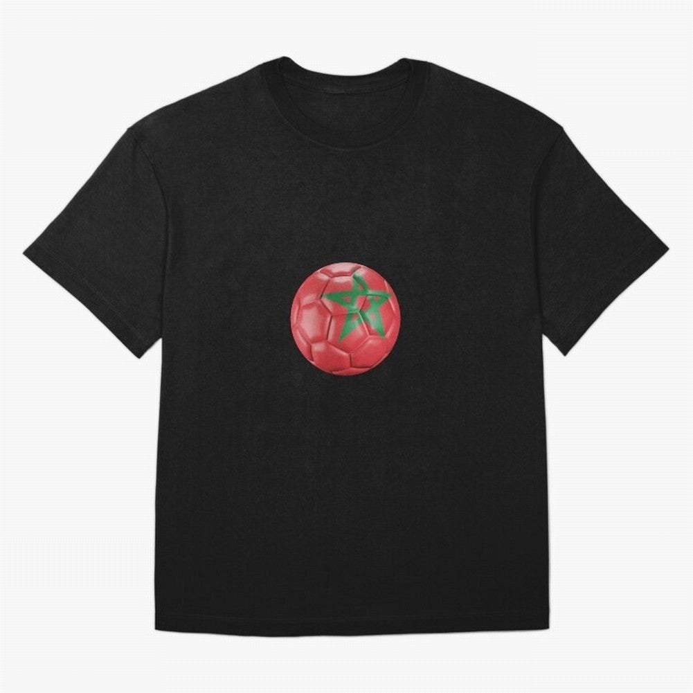 Morocco Ball Classic T-Shirt Discover the FIFA World Cup 2026 USA Canada Mexico Journey through Messi, CR7 and Mbappe Highlights, France Pride, Stadium Chants, National Pride, Trophy Dreams and Unforgettable Football Memories; Ideal for Football
