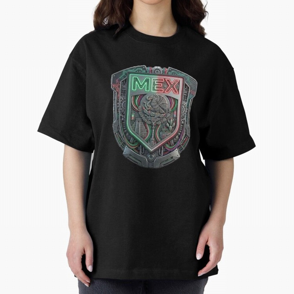 M¨¦xico Shield Heritage - Detailed MEX Eagle Art Classic T-Shirt Celebrate the Biggest Stage of FIFA World Cup 2026 for Fans of Cristiano Ronaldo and Germany, Bringing Vintage Soccer Flavor, Modern Football Stars, National Flags and Final Night