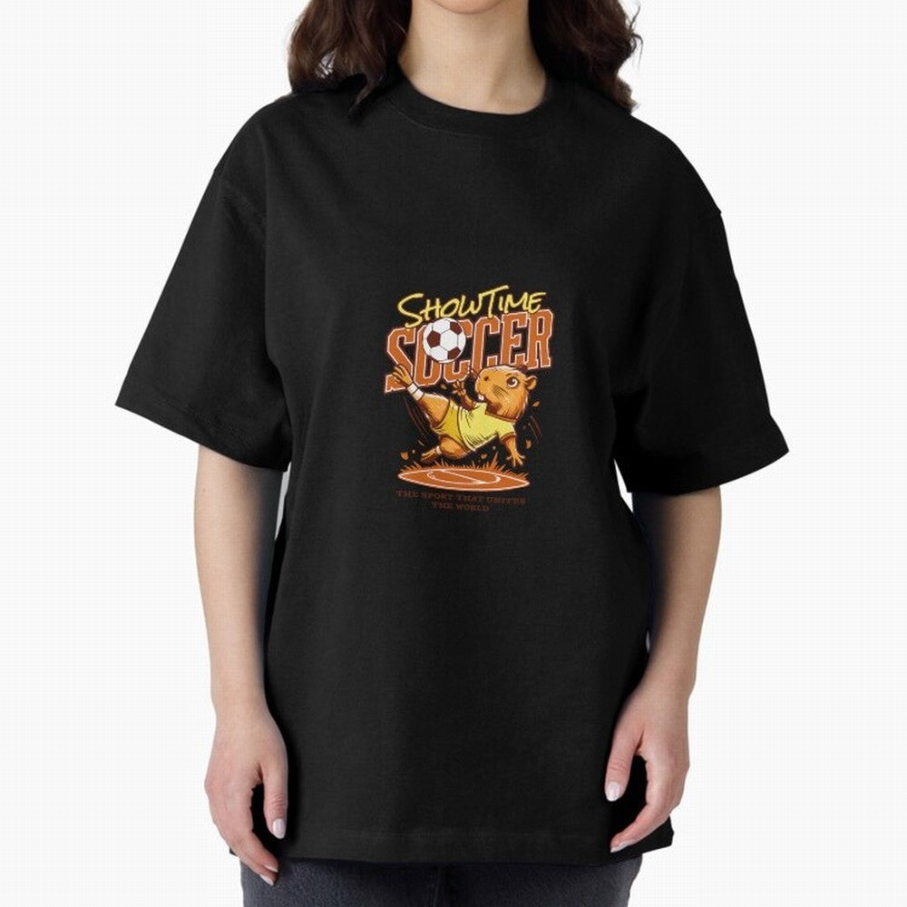 Capybara Playing Soccer Football Yellow Vibes Classic T-Shirt Show Passion for the Stars of FIFA World Cup 2026 Spirit, Celebrating Argentina, Mbappe, Stadium Memories, Football Loyalty, International Chants and Championship Tradition; Ideal for