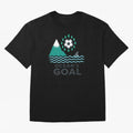 Ocean's Goal Classic T-Shirt Bring Stadium Energy to Global Football Passion for FIFA World Cup 2026, Celebrating CR7 and Messi, Spain and Netherlands, Champion Mindset, Group Stage Buzz, Knockout Tension and Passionate Fan Culture; Great for