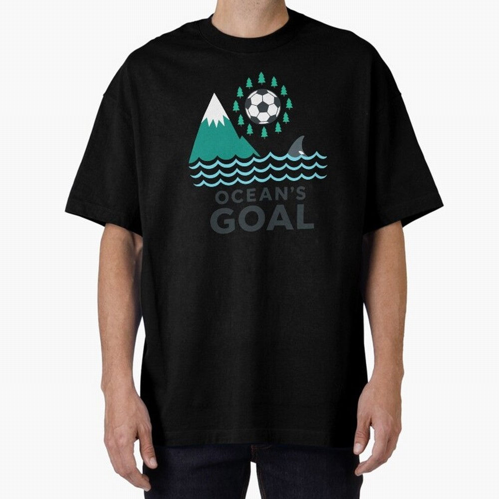 Ocean's Goal Classic T-Shirt Bring Stadium Energy to Global Football Passion for FIFA World Cup 2026, Celebrating CR7 and Messi, Spain and Netherlands, Champion Mindset, Group Stage Buzz, Knockout Tension and Passionate Fan Culture; Great for