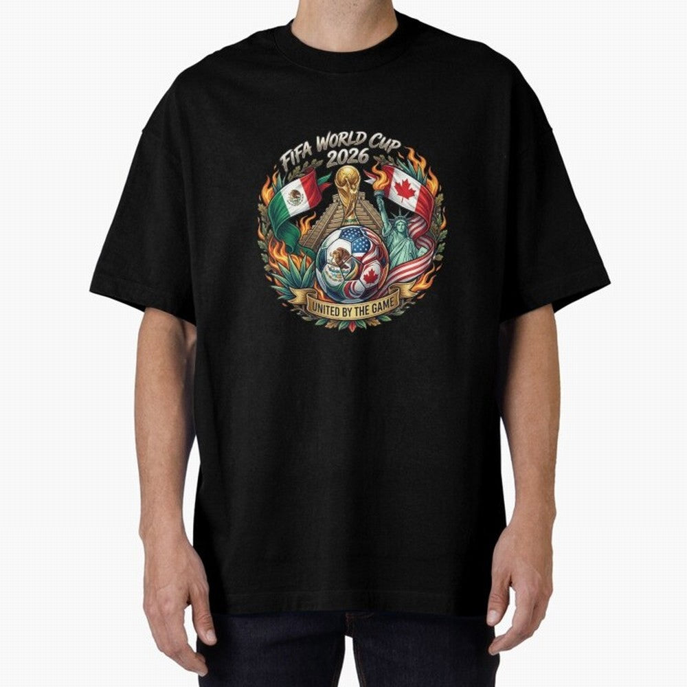 United By The Game 2026 Art Classic T-Shirt Carry the Colors and Pride of FIFA World Cup 2026 Group Stage for Fans of CR7 and Messi and Germany, Bringing Worldwide Fan Energy, Dramatic Goals, Stadium Lights and Championship Celebrations; Perfect
