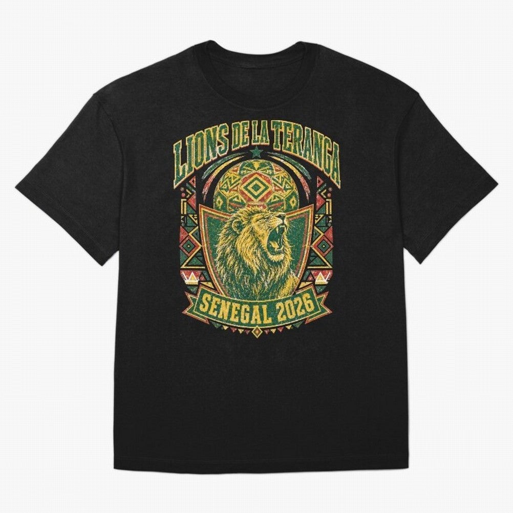 Lions De La Teranga Senegal 2026 World Cup Soccer T-Shirt Classic T-Shirt Spotlight Global Football Passion for FIFA World Cup 2026 Group Stage, Featuring Cristiano Ronaldo, Haaland and CR7, Brazil, Tournament Hype, Historic Matchups, Family