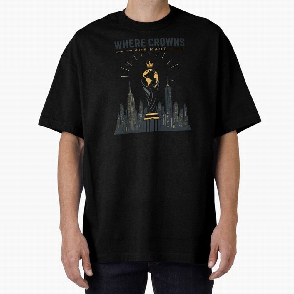 Where Crowns Are Made Classic T-Shirt Show Support during Match Day Hype around FIFA World Cup 2026 USA Canada Mexico, Cristiano Ronaldo, Haaland and CR7, Brazil, Portugal and Argentina, Championship Spirit, Famous Goals, Roaring Crowds and
