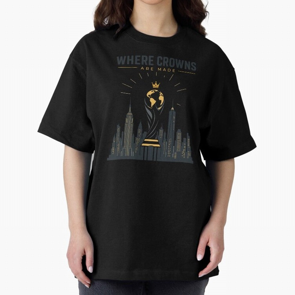 Where Crowns Are Made Classic T-Shirt Show Support during Match Day Hype around FIFA World Cup 2026 USA Canada Mexico, Cristiano Ronaldo, Haaland and CR7, Brazil, Portugal and Argentina, Championship Spirit, Famous Goals, Roaring Crowds and