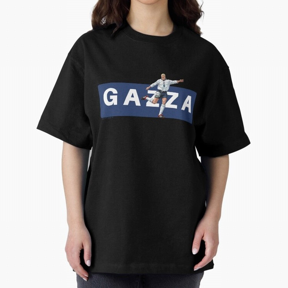Gazza England Retro T-shirt Classic T-Shirt Show Match Day Excitement for FIFA World Cup 2026 Group Stage Spirit, Centered on Brazil, CR7, Fan Favorite Moments, National Team Passion, Big Match Drama and Soccer History; Great for Supporters Who