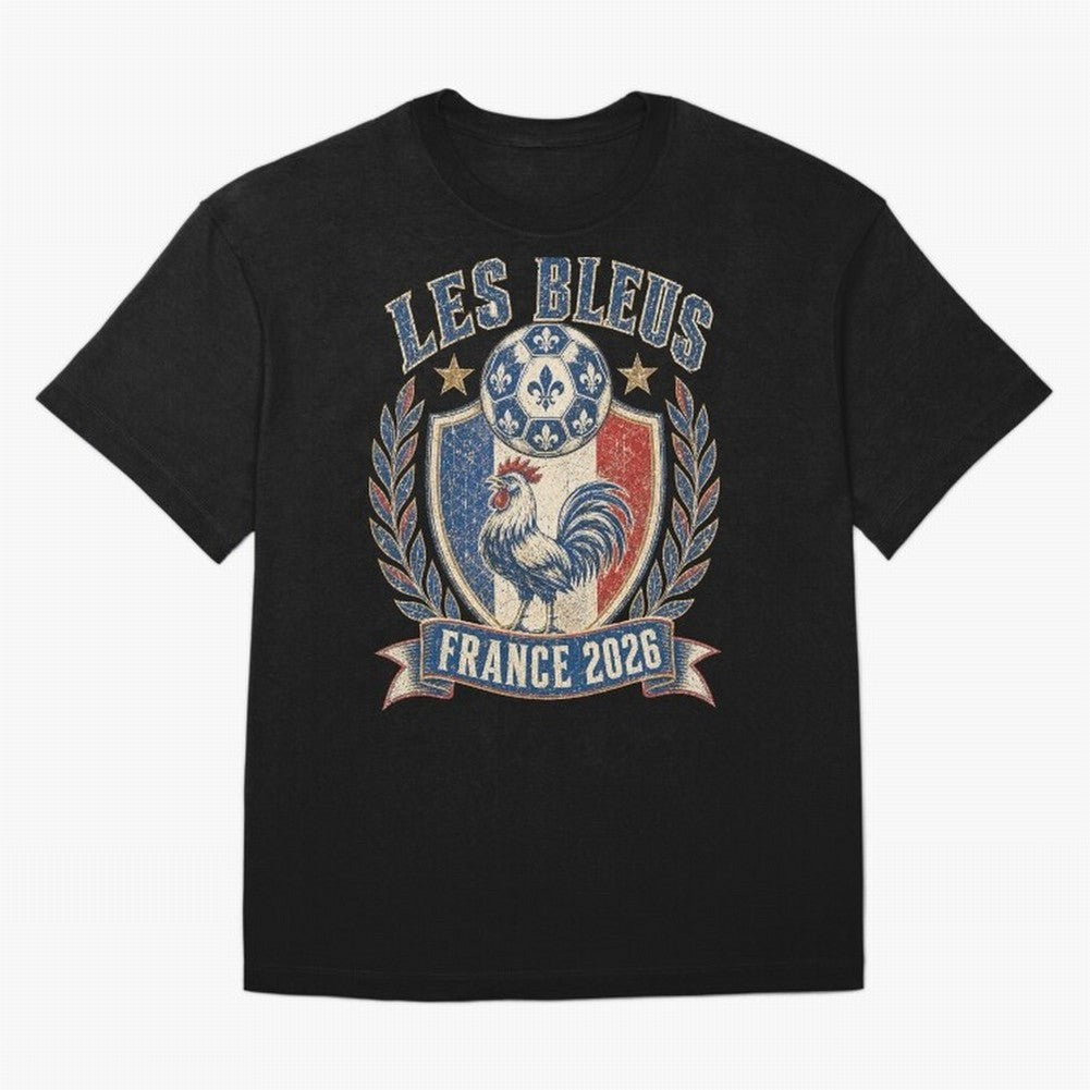 Les Bleus France 2026 World Cup Soccer T-Shirt Classic T-Shirt Honor Football Greatness during FIFA World Cup 2026 USA Canada Mexico Made for Neymar, Haaland and Cristiano Ronaldo, Netherlands Energy, Tournament Hype, Historic Matchups, Family