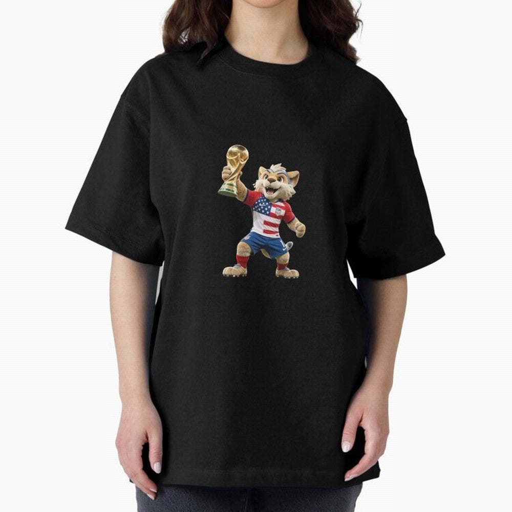 United States Soccer Team Mascot - USA Football Champion 2026 Classic T-Shirt Turn Every Weekend Toward Global Football Passion for FIFA World Cup 2026 Group Stage, with Mbappe, Spain and Netherlands, Stadium Chants, National Pride, Trophy Dreams