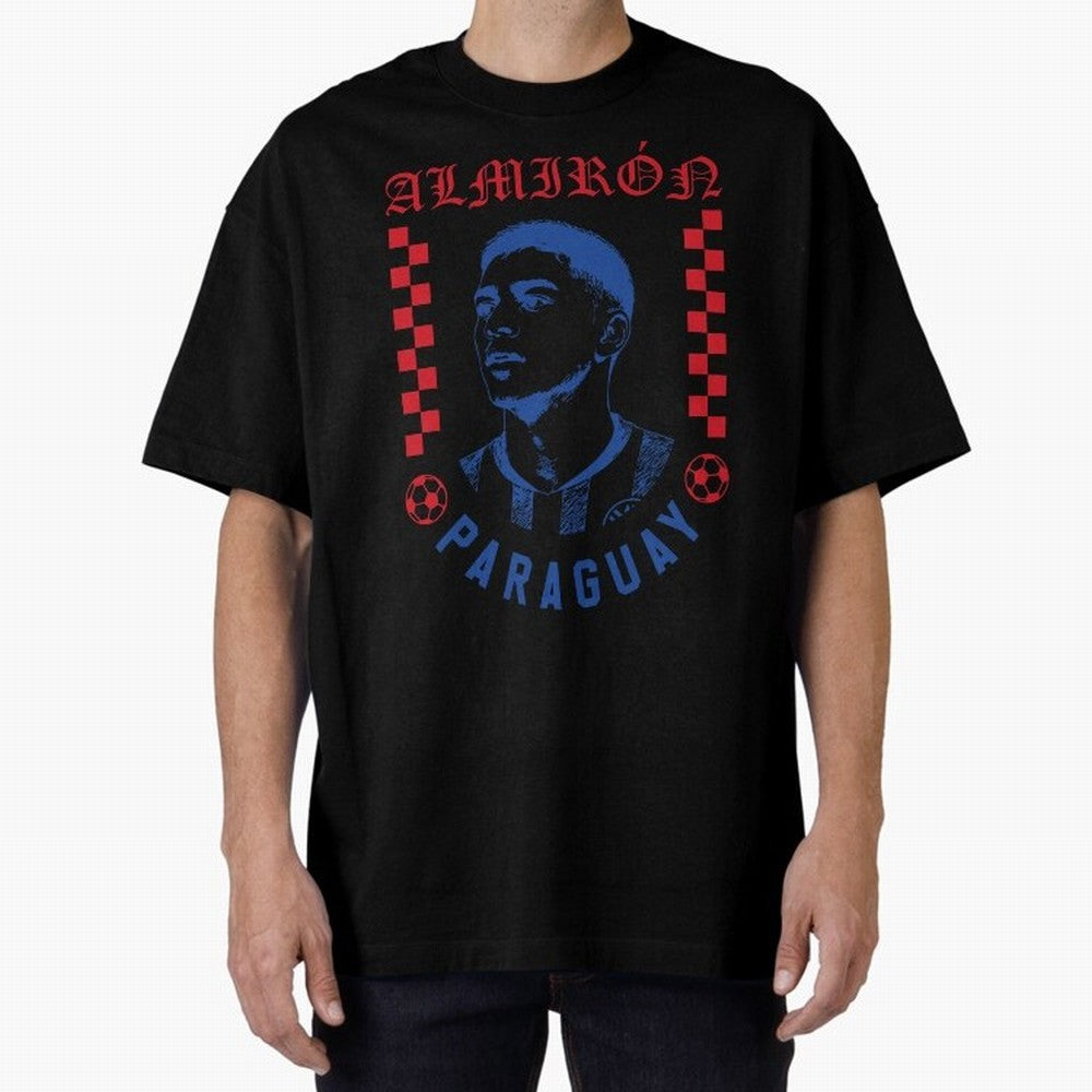Almir¨®n Paraguay Soccer Legend Vintage Football Fan Graphic Classic T-Shirt Treasure Global Football Passion for FIFA World Cup 2026 USA Canada Mexico, Inspired by Mbappe, Argentina, Stadium Chants, National Pride, Trophy Dreams and Unforgettable