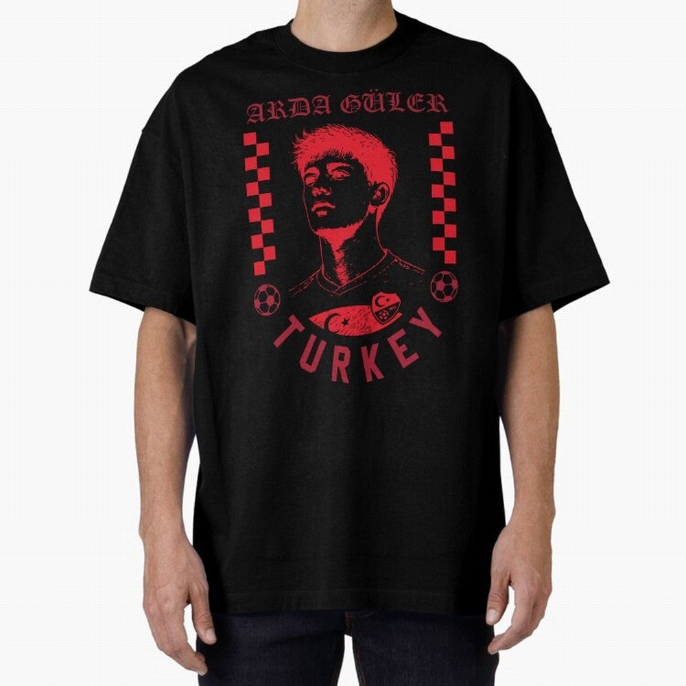 Arda G¨¹ler Turkey Soccer Legend Retro Football Fan Design Classic T-Shirt Build Match Day Hype around FIFA World Cup 2026 USA Canada Mexico, Cristiano Ronaldo, Haaland and CR7, Argentina, Retro Football Energy, Iconic Rivalries, Trophy Chase Drama