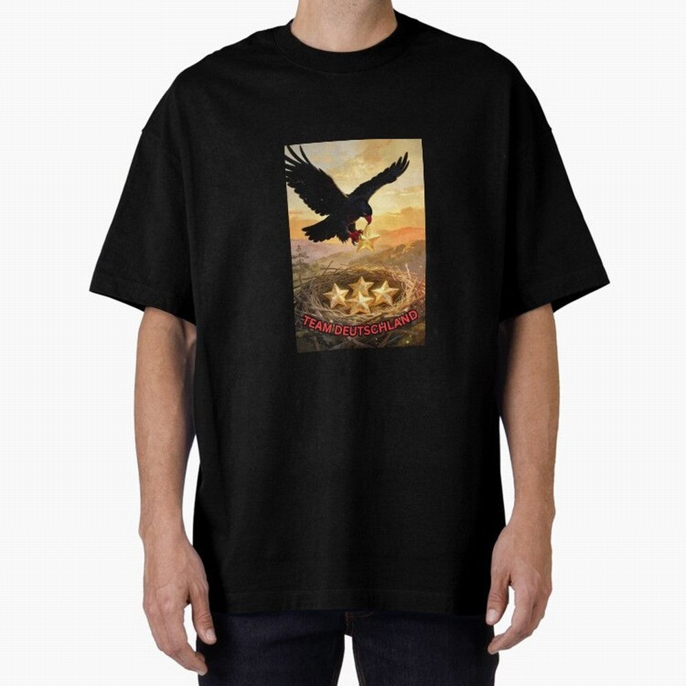 TEAM GERMANY with eagle's nest and 4 stars Classic T-Shirt Carry the Colors and Pride of FIFA World Cup 2026 for Fans of Messi, CR7 and Mbappe and England and Germany, Bringing Game Day Rituals, Football Legends, Country Pride and the Road to the