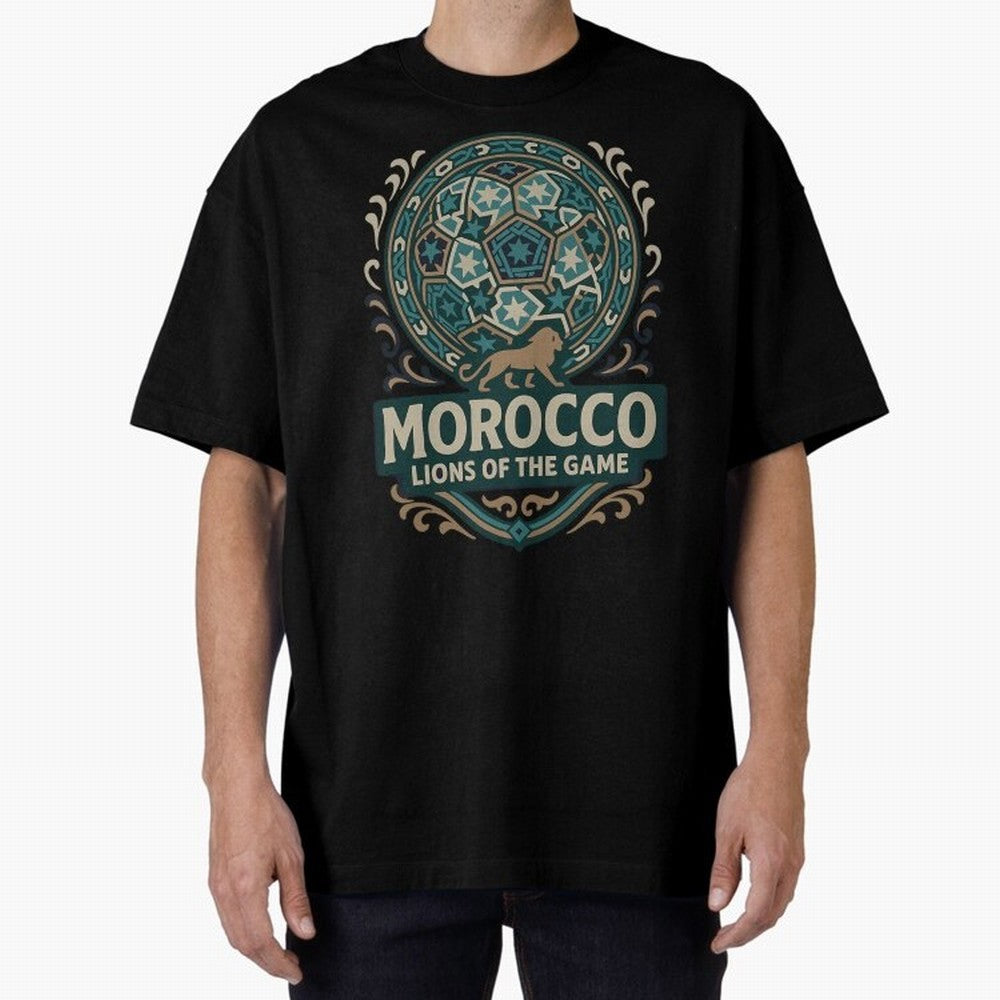 Morocco Lions Of The Game Classic T-Shirt Join FIFA World Cup 2026 Made for Haaland, England Energy, Football Festival Excitement, Trophy Ambitions, Country Rivalries and Star Player Buzz; Perfect for People Who Love Argentina, Brazil, France,
