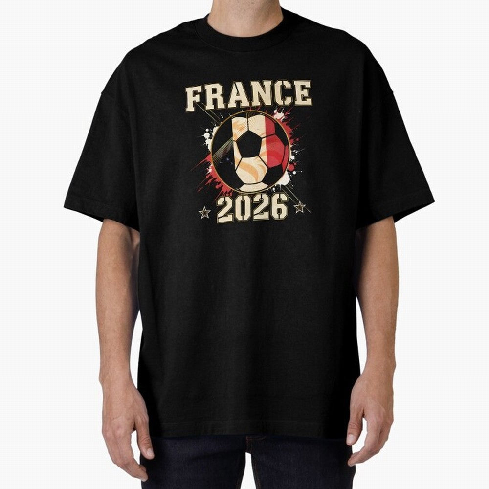 Front Print France Soccer World Cup 2026 - French Fan Gift T-Shirt_84561762 Classic T-Shirt Create Match Day Hype around FIFA World Cup 2026 Group Stage, Messi, Germany, Goal Celebration Energy, Supporter Heritage, Football Icons and Worldwide
