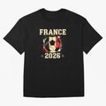 Front Print France Soccer World Cup 2026 - French Fan Gift T-Shirt_84561762 Classic T-Shirt Create Match Day Hype around FIFA World Cup 2026 Group Stage, Messi, Germany, Goal Celebration Energy, Supporter Heritage, Football Icons and Worldwide